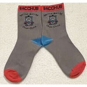 Bacchus 2026 Socks Choo-Choo New Orleans Mardi Gras Krewe Favor Throw BR2339